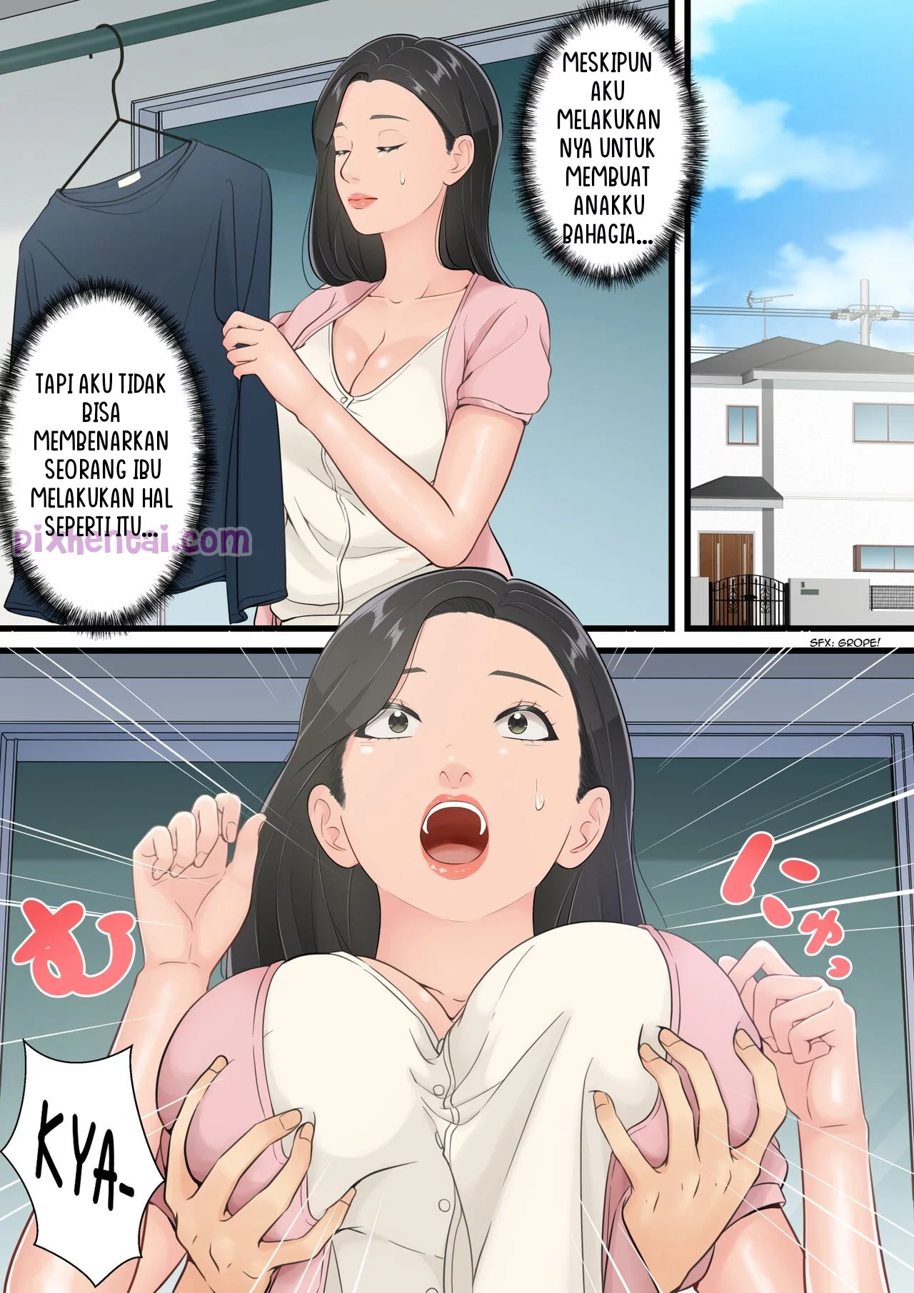 Komik hentai xxx manga sex bokep Matomo na Hahaoya ga Musuko no Chinpo ni Ochiru made 26